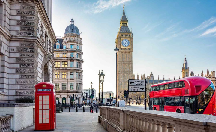 View of the United Kingdom
