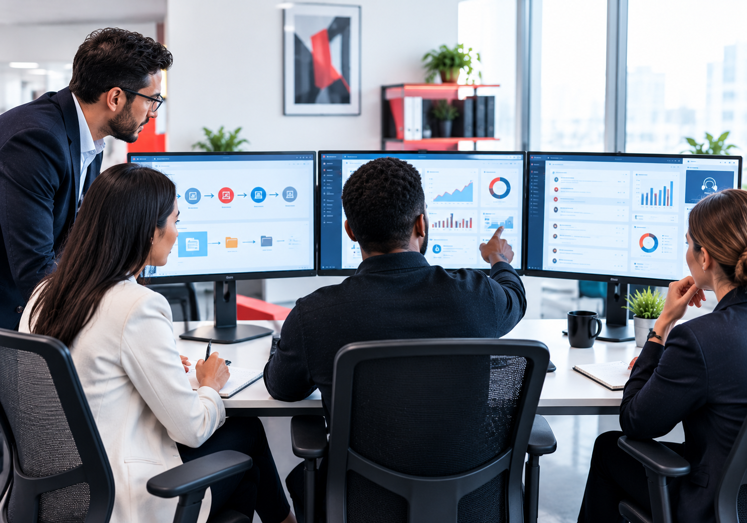 Business process support and workflow management